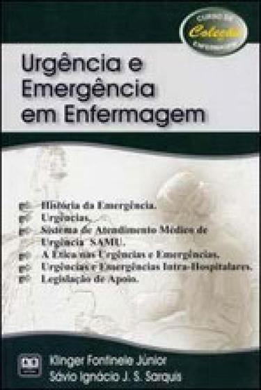 Imagem de Urgência e Emergência em Enfermagem - Col. Curso de Enfermagem - Ab Editora