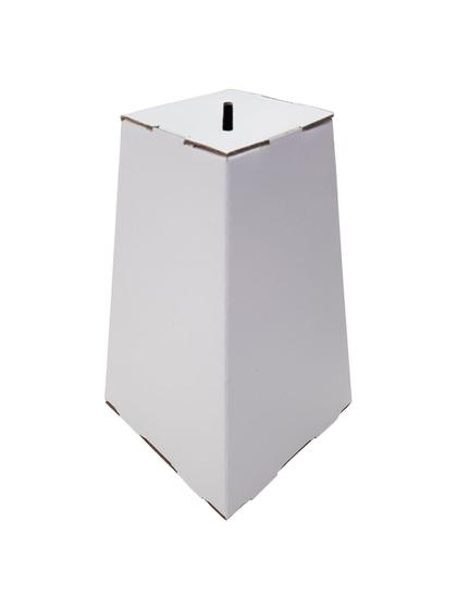 Imagem de Urna De Papelão Com 25 Cm Altura - Kit Com 10 Unidades