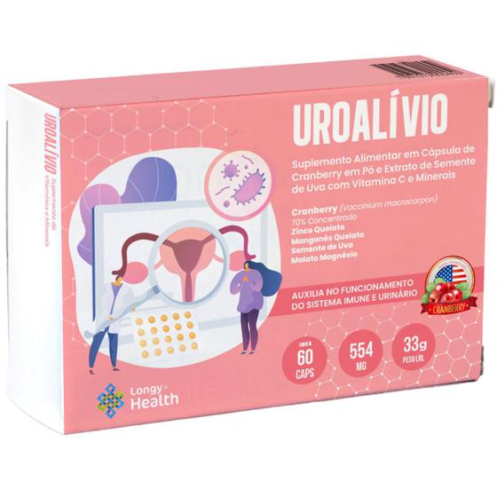 Imagem de Uroalívio para Infecção Urinária 60 Capsulas