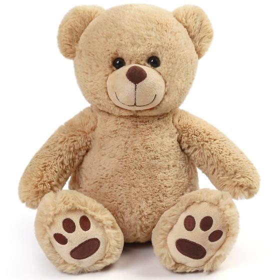 Imagem de Ursinho de Pelúcia Fancy Brown Teddy Bear - 30cm - Presente para Crianças