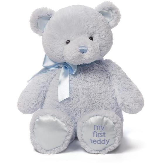 Imagem de Ursinho de Pelúcia GUND Baby My First Teddy Bear Azul - 45cm