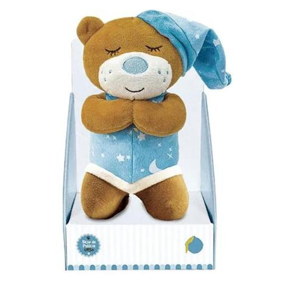 Ursinho de Pelucia que reza o Pai Nosso Azul Unik Baby - Unik Toys ...