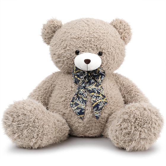 Imagem de Ursinho de pelúcia Tezituor Big Teddy Bear 100 cm com gravata borboleta