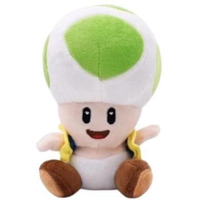 Imagem de Urso Cogumelo Fofo Reino Fandom Brinquedo Presente Criança Original  Brinquedo Aniversário ,Namorados,Amigo Secreto, Dec