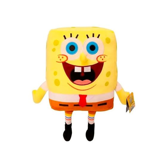 Urso De Pelúcia Bob Esponja Original 35cm Multikids - Pelúcia ...
