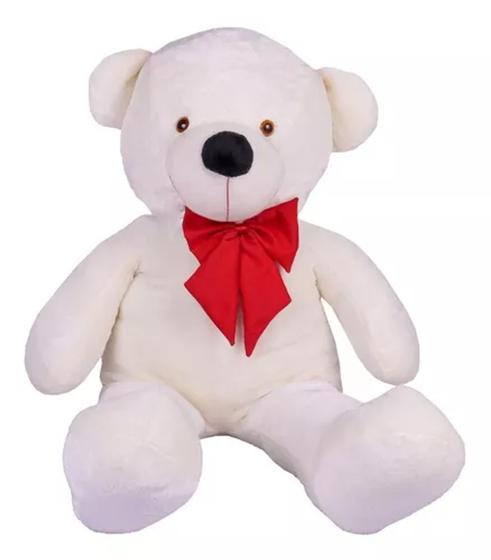 Imagem de Urso Gigante Grande Personalizado Pelúcia Macio Teddy 90 Cm