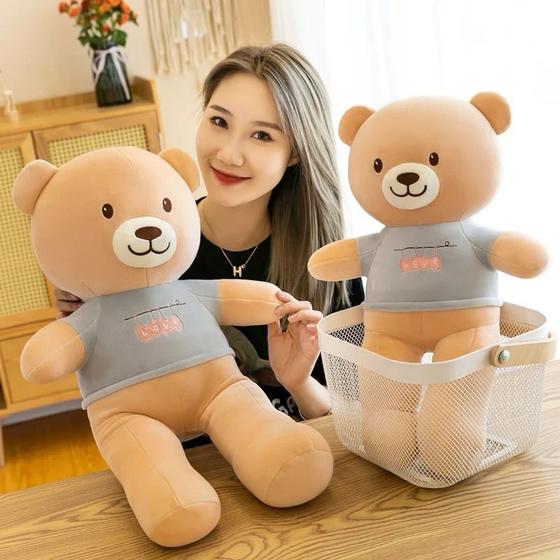 Urso LOVE Pelúcia Gigante Grande Presente Antialérgico 60 CM Menor preço em Urso LOVE Pelúcia Gigante Grande Presente Antialérgico 60 CM