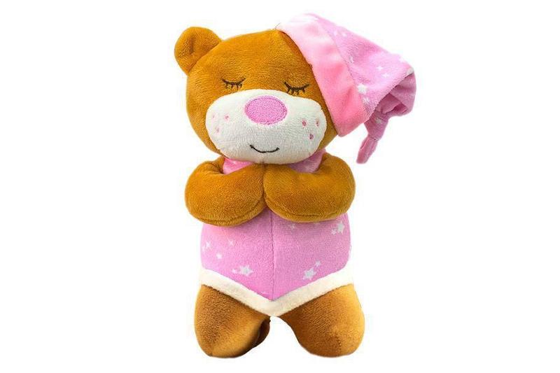 Imagem de Urso Ursinho Ora Reza Pai Nosso Rosa