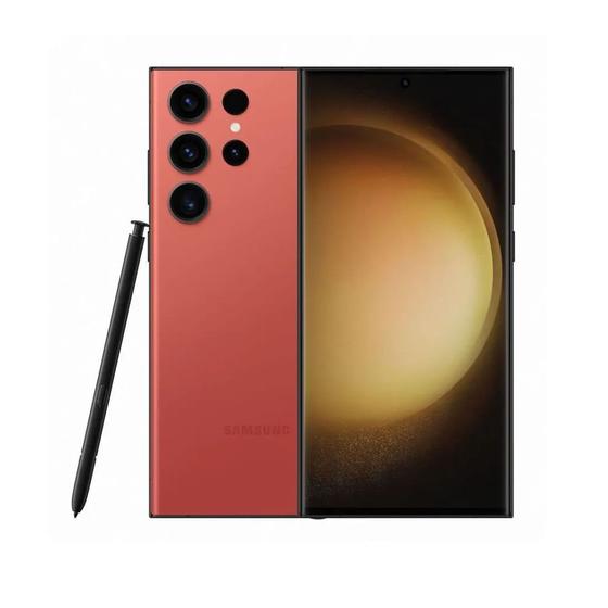Usado: Galaxy S23 Ultra Vermelho 512GB Excelente - Trocafy - Samsung