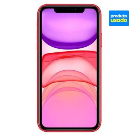 Imagem de Usado: iPhone 11 128GB Vermelho Muito Bom - Trocafone