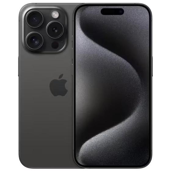 Usado: iPhone 15 PRO 128GB Titânio Preto - Muito Bom - Apple - iPhone ...