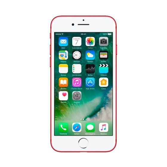 Imagem de Usado: iPhone 7 128GB Vermelho Muito Bom - Trocafone