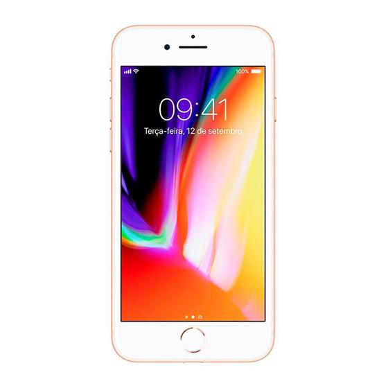 Menor preço em Usado: iPhone 8 64GB Dourado Muito Bom - Trocafone