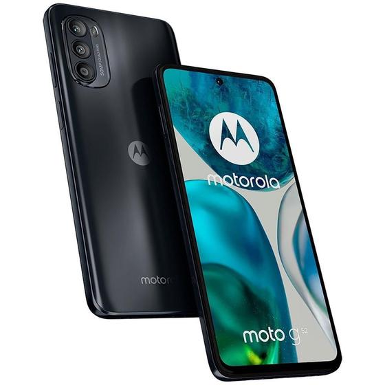 Usado: Moto g52 128GB Preto Muito Bom - Trocafy - Motorola Imagem de Usado: Moto g52 128GB Preto Muito Bom - Trocafy - Motorola