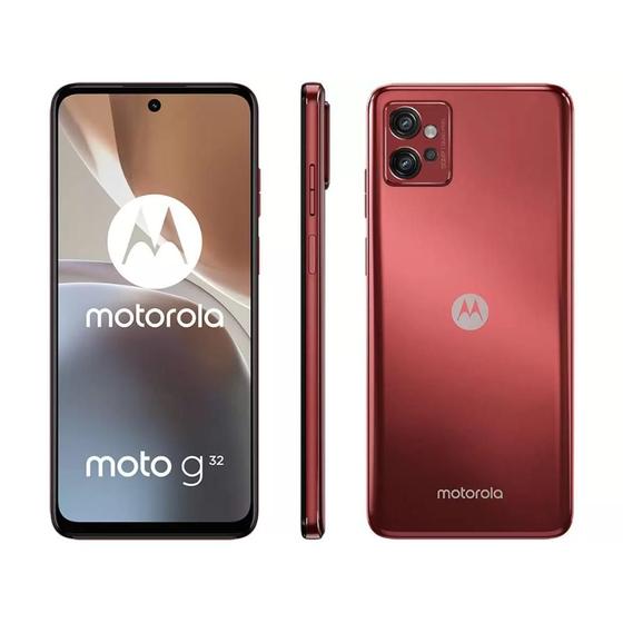 Imagem de Usado: Motorola G32 128 GB Vermelho - Excelente