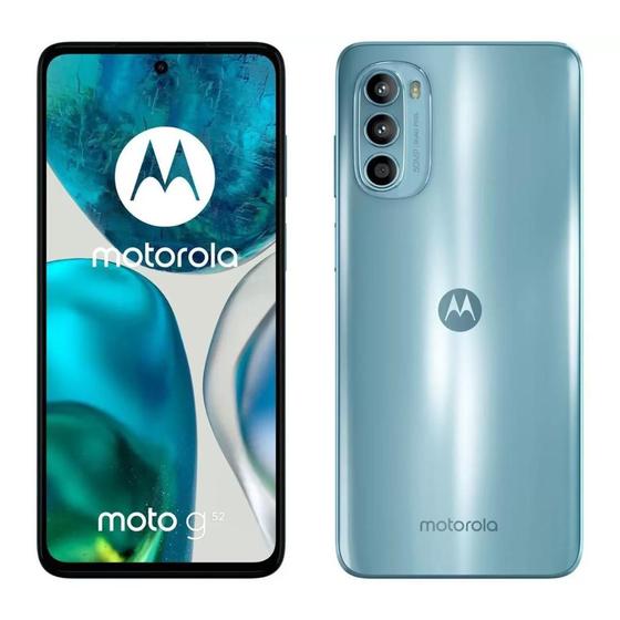 Usado: Motorola G52 128 GB Azul - Excelente Imagem de Usado: Motorola G52 128 GB Azul - Excelente