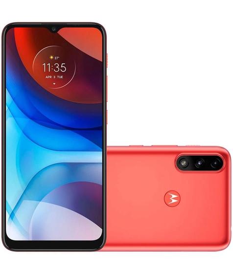 Imagem de Usado: Motorola Moto E7 Power 32GB Vermelho Coral Bom - Trocafone