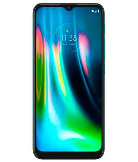 Usado: Motorola Moto G9 Play 64GB Verde Turquesa Bom - Trocafone Menor preço em Usado: Motorola Moto G9 Play 64GB Verde Turquesa Bom - Trocafone