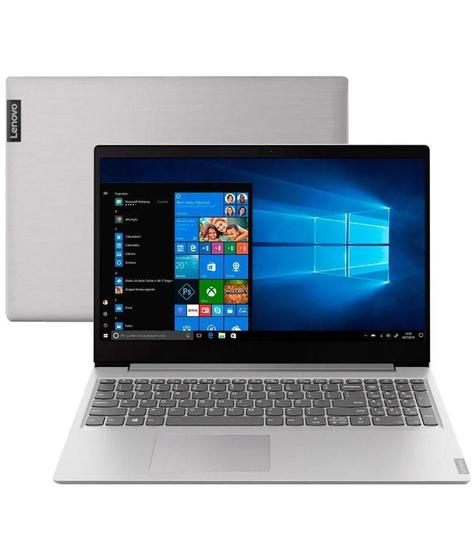 Imagem de Usado: Notebook Lenovo IdeaPad S145-15IKB 15.6" Intel Core i3-8130U 1TB 4GB RAM Prata Excelente - Trocafone