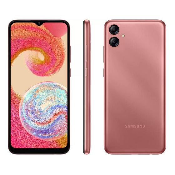 Usado: Samsung A04e 64 GB Cobre - Bom Imagem de Usado: Samsung A04e 64 GB Cobre - Bom