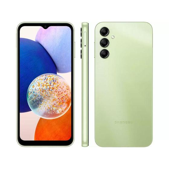 Usado: Samsung Galaxy A14 5G 128GB Verde Lima Excelente - Trocafone Imagem de Usado: Samsung Galaxy A14 5G 128GB Verde Lima Excelente - Trocafone