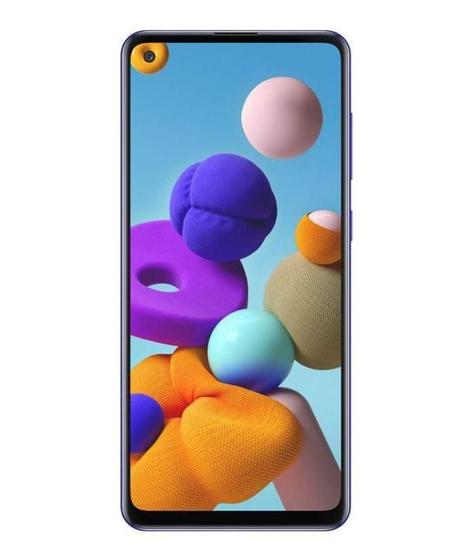 Imagem de Usado: Samsung Galaxy A21s 64GB Azul Bom - Trocafone