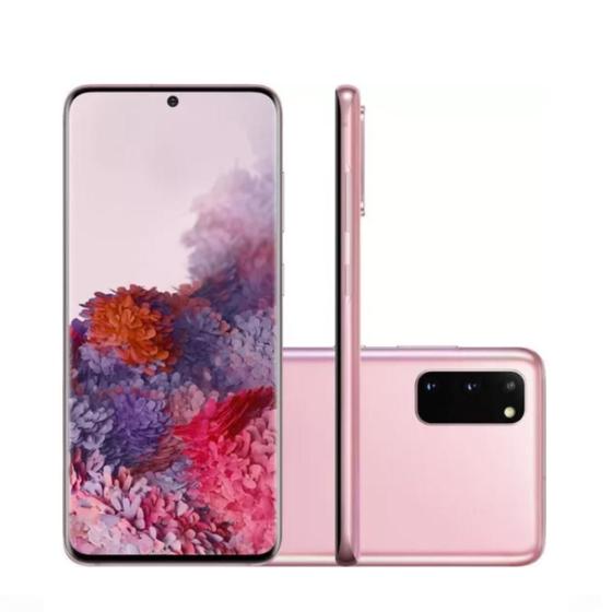 Usado: Samsung Galaxy S20 128GB Rosa - Muito Bom Imagem de Usado: Samsung Galaxy S20 128GB Rosa - Muito Bom