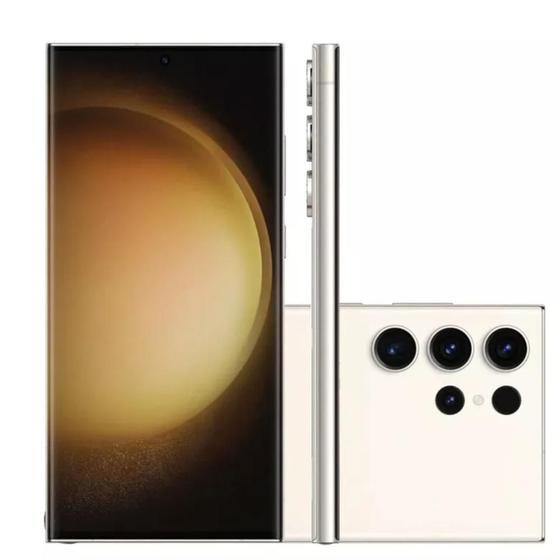 Usado: Samsung Galaxy S23 Ultra 512GB Creme - Bom Imagem de Usado: Samsung Galaxy S23 Ultra 512GB Creme - Bom
