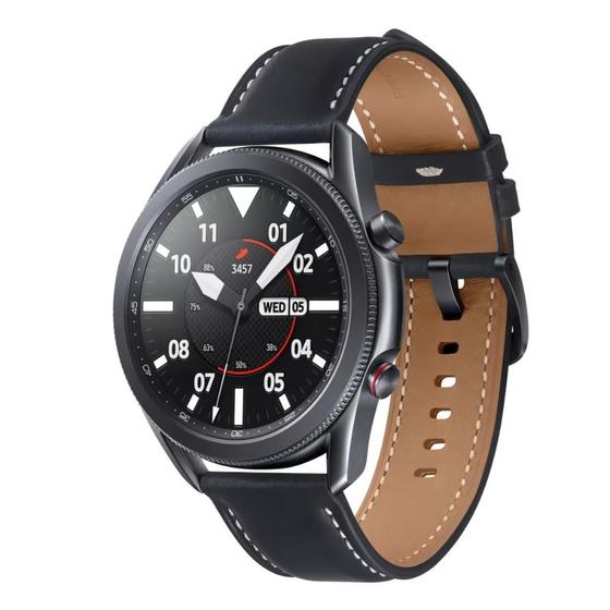 Usado: Samsung Galaxy Watch 3 LTE 45MM Preto - Muito Bom Menor preço em Usado: Samsung Galaxy Watch 3 LTE 45MM Preto - Muito Bom