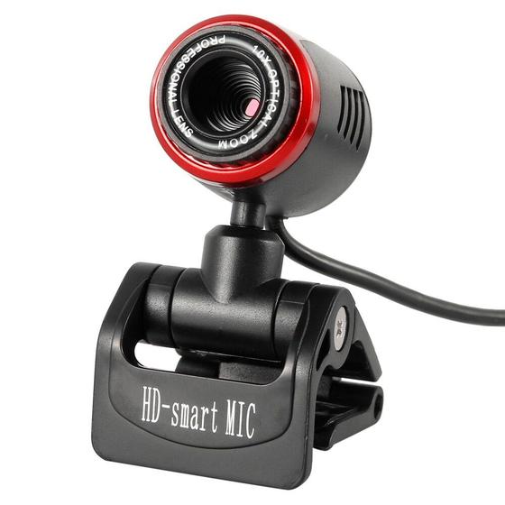 Imagem de  USB 2.0 Digital HD Webcam 360 Grau Rotation Computer Veio
