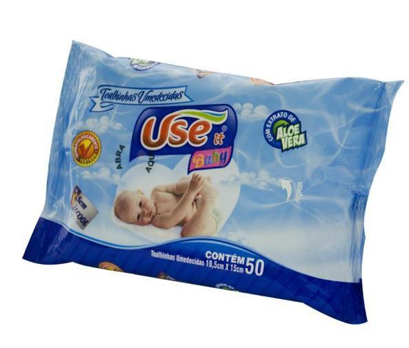 Imagem de Use it baby toalhinhas umedecidas 50 unidades