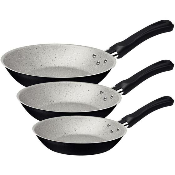 Imagem de Utensilio Domestico Frigideira Jogo Caribe 3PCS PT