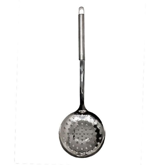 Imagem de Utensilio Escumadeira Para Arroz E Frituras Em Metal 37cm