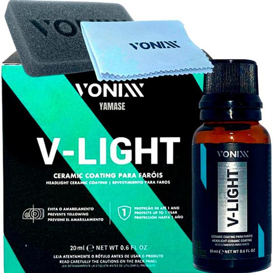 V-light Vonixx 20ml Desenvolvido Recuperar Farois Amarelados Menor preço em V-light Vonixx 20ml Desenvolvido Recuperar Farois Amarelados