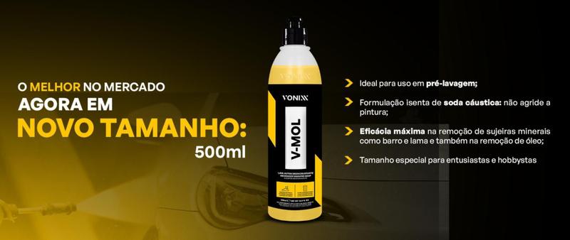 Imagem de V-mol 500ml lava autos desincrustante - VONIXX