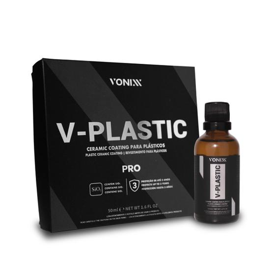 Imagem de V-plastic 50ml - coating vitrificador de plasticos - vonixx