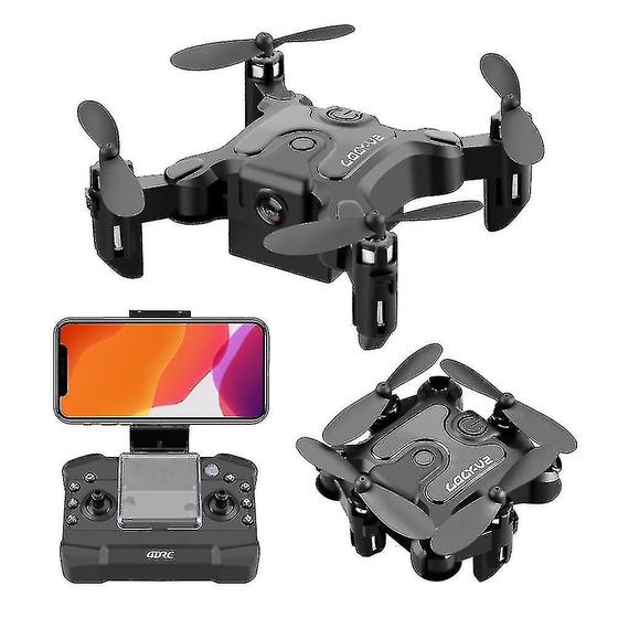 Imagem de V2 Mini Drone 4k 1080p Hd Câmera Wifi Controle Remoto Drone A