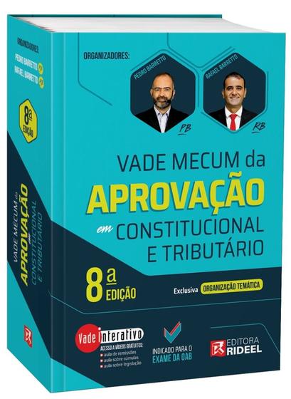 Imagem de Vade Mecum da Aprovação em: Constitucional e Tributário 8ª Edição/2023 - RIDEEL EDITORA ( BICHO ESPERTO )