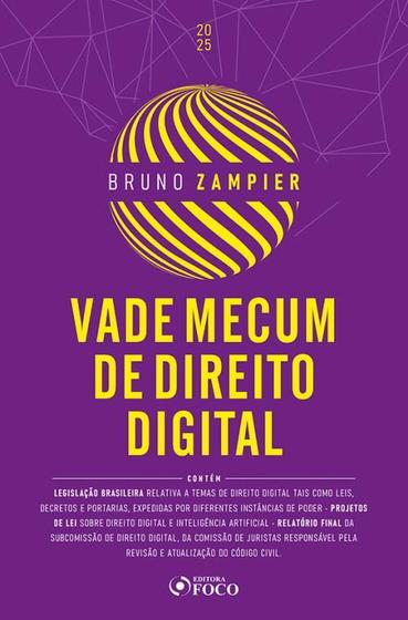 Imagem de Vade Mecum de Direito Digital - 1ª Ed - 2025 - Editora Foco