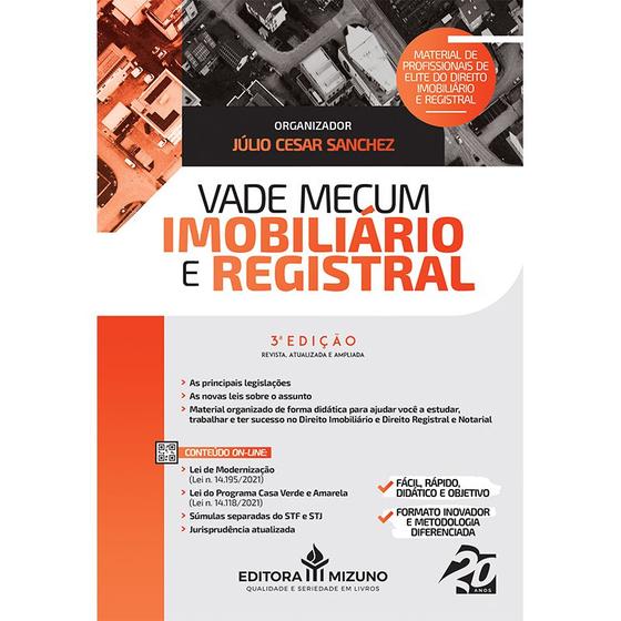 Imagem de Vade Mecum Imobiliário e Registral  - 3ª Edição