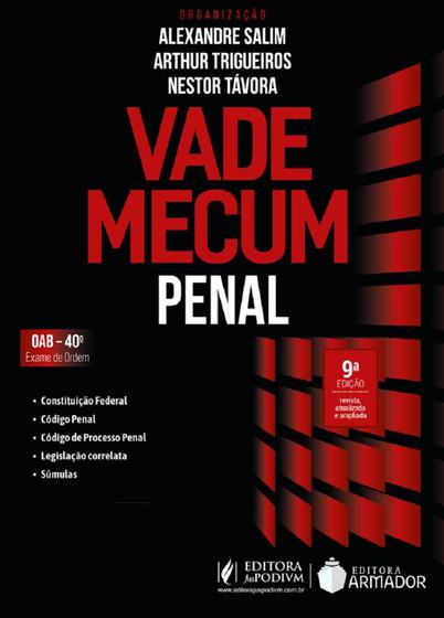 Imagem de Vade Mecum Penal 40º Exame De Ordem - 9ª Edição 2024 Juspodivm