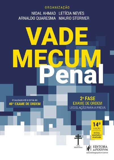 Imagem de Vade Mecum Penal - 40º Exame de Ordem - Juspodivm