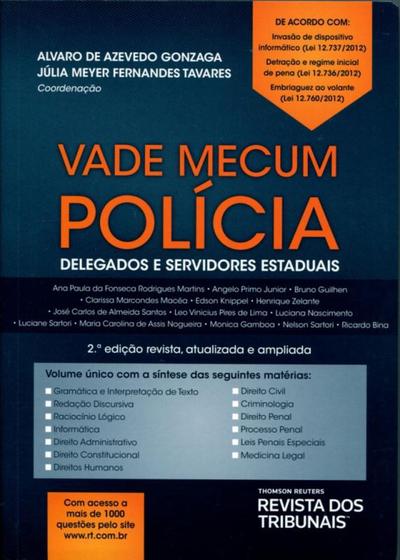 Imagem de Vade Mecum Policia - Revista Dos Tribunais