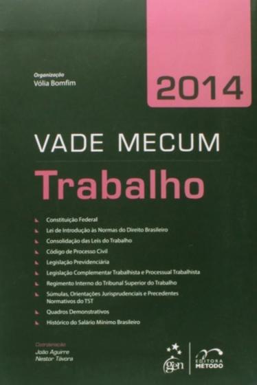 Imagem de Vade Mecum - Trabalho