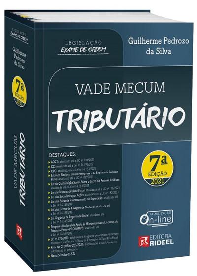 Imagem de Vade Mecum Tributário - 7ª Edição (2021) - Rideel