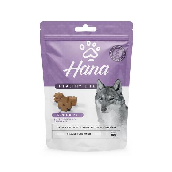 Imagem de (val 18/11/2024) hana healthty life cães sênior 7+ 80g