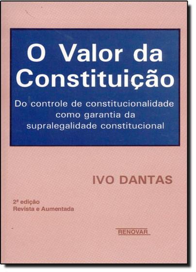 Imagem de Valor da Constituicao , O - RENOVAR