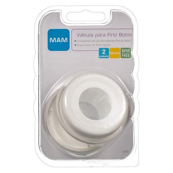 Válvula Anticólica para Mamadeiras Easy Start 2 Uni - MAM Menor preço em Válvula Anticólica para Mamadeiras Easy Start 2 Uni - MAM