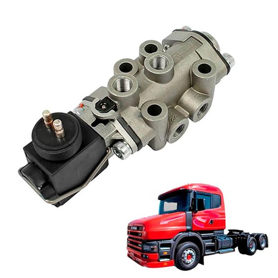 Valvula Cambio Scania 114/124 S.3.4.5 (Selenoide) 1488083 Truck Parts Outros Automotivo Valvula Cambio Scania 114/124 S.3.4.5 (Selenoide) 1488083 Truck Parts Outros Automotivo