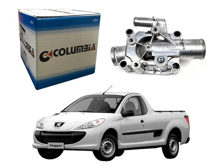 Imagem de Valvula carcaça aluminio columbia peugeot hoggar 1.6 16v 2010 a 2013